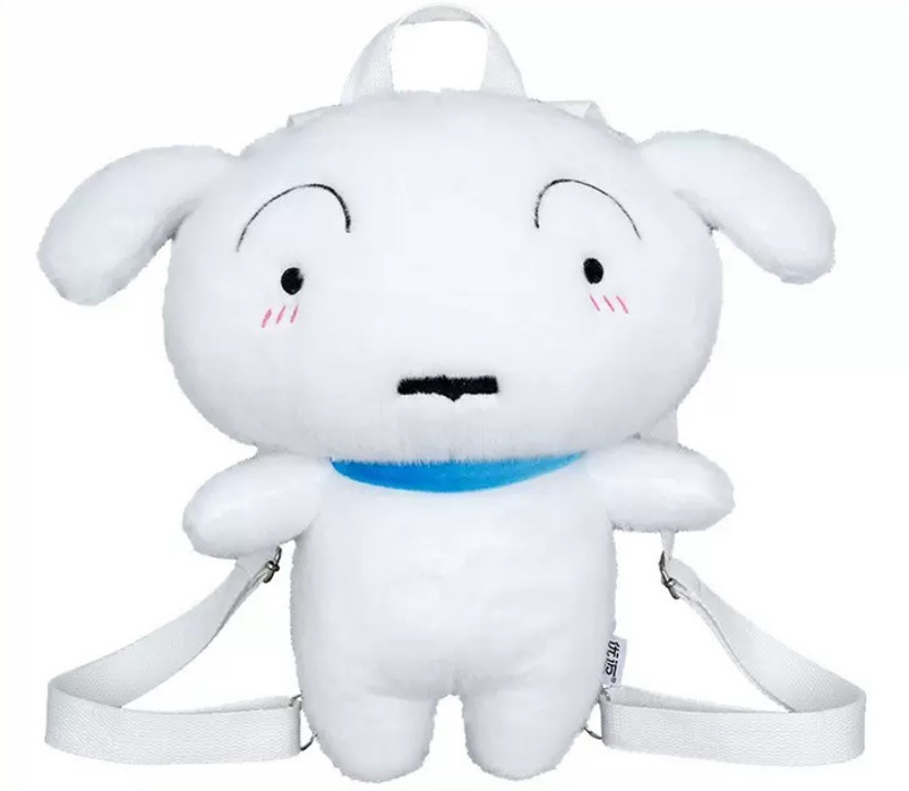 정품 크레용 신짱 인형 배낭 | 흰둥이 아짱 좌위문 캐릭터 가방 선물 2
