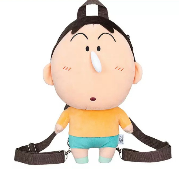 정품 크레용 신짱 인형 배낭 | 흰둥이 아짱 좌위문 캐릭터 가방 선물 3